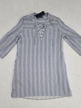 Dear John Striped 3/4 Sleeve Dress New With Tags